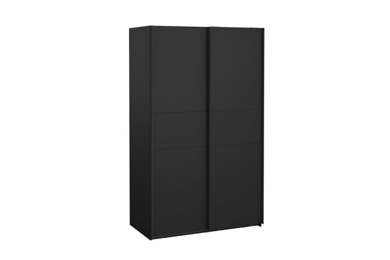 Takeru Garderobe 119x200 cm - Sort - Opbevaring - Tøjopbevaring - Garderobeskabe