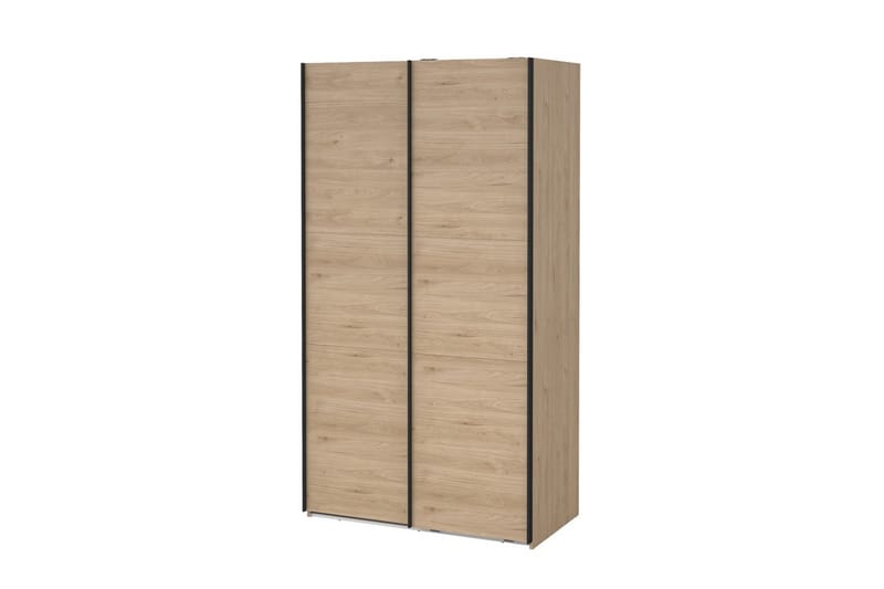 Takeru Garderobe 119x221 cm - Brun - Opbevaring - Tøjopbevaring - Garderobeskabe