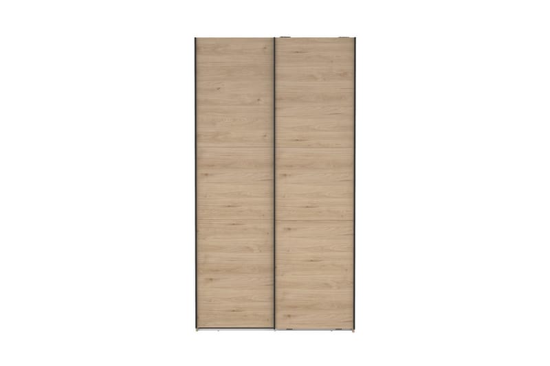 Takeru Garderobe 119x221 cm - Brun - Opbevaring - Tøjopbevaring - Garderobeskabe