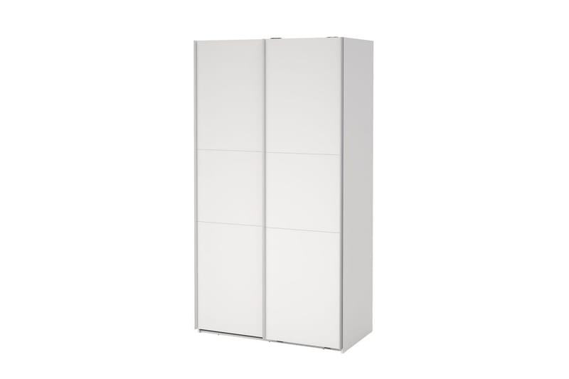 Takeru Garderobe 119x221 cm - Hvid - Opbevaring - Tøjopbevaring - Garderobeskabe
