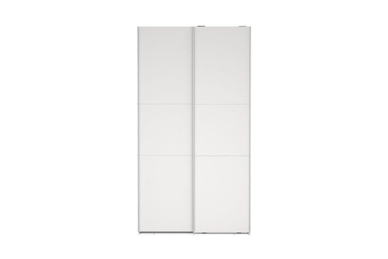 Takeru Garderobe 119x221 cm - Hvid - Opbevaring - Tøjopbevaring - Garderobeskabe