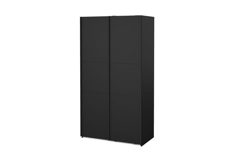 Takeru Garderobe 119x221 cm - Sort - Opbevaring - Tøjopbevaring - Garderobeskabe