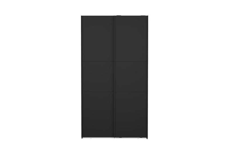 Takeru Garderobe 119x221 cm - Sort - Opbevaring - Tøjopbevaring - Garderobeskabe