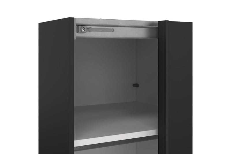 Takeru Garderobe 119x221 cm - Sort - Opbevaring - Tøjopbevaring - Garderobeskabe
