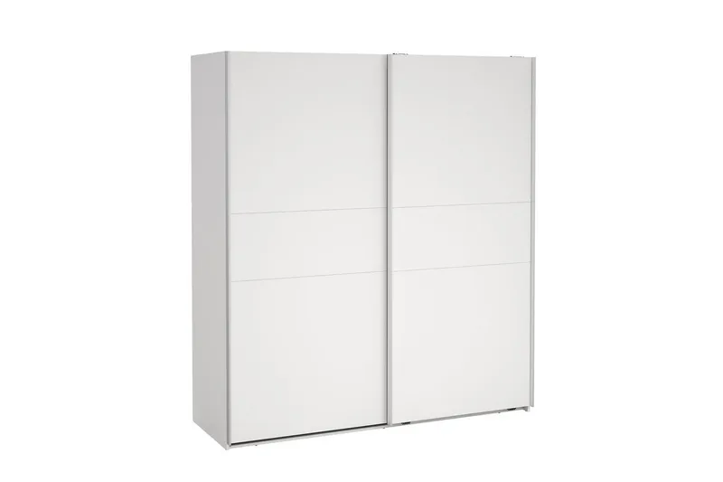 Takeru Garderobe 179x200 cm - Hvid - Opbevaring - Tøjopbevaring - Garderobeskabe