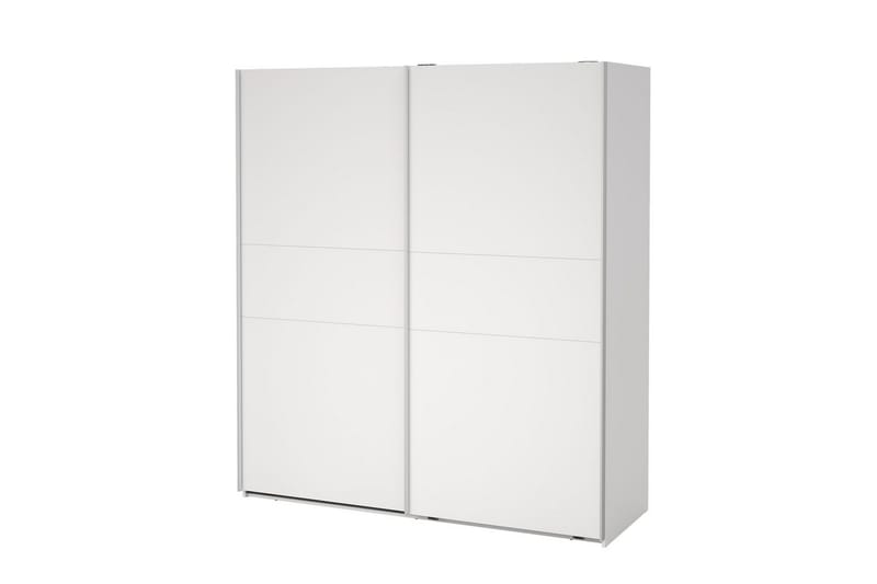 Takeru Garderobe 179x200 cm - Hvid - Opbevaring - Tøjopbevaring - Garderobeskabe