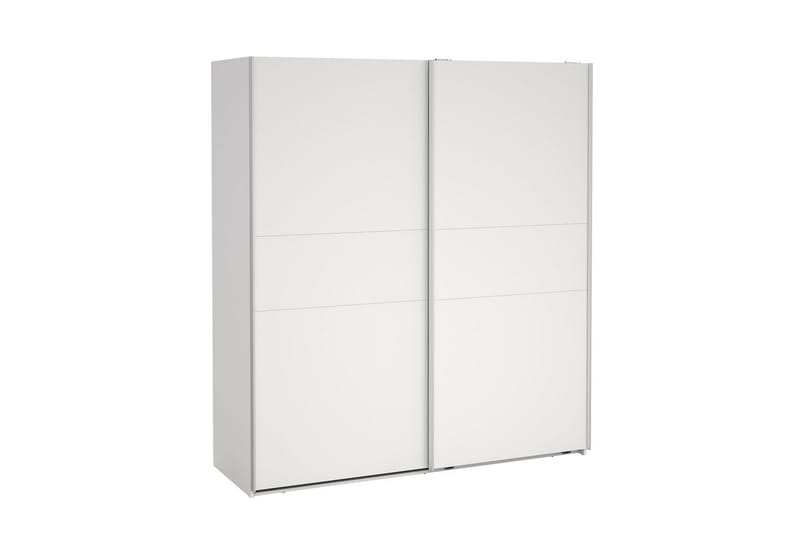 Takeru Garderobe 179x200 cm - Hvid - Opbevaring - Tøjopbevaring - Garderobeskabe