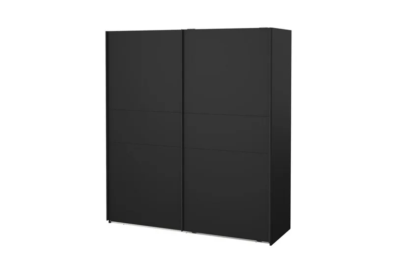 Takeru Garderobe 179x200 cm, Sort