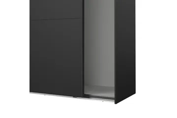 Takeru Garderobe 179x200 cm - Sort - Opbevaring - Tøjopbevaring - Garderobeskabe
