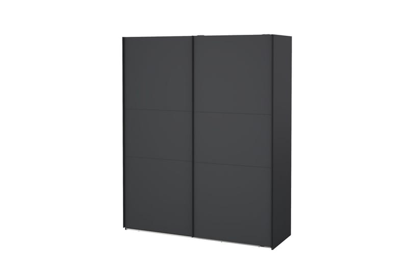 Takeru Garderobe 179x221 cm - Grå - Opbevaring - Tøjopbevaring - Garderobeskabe