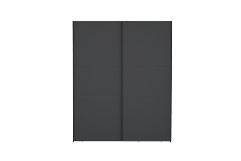 Takeru Garderobe 179x221 cm - Grå - Opbevaring - Tøjopbevaring - Garderobeskabe