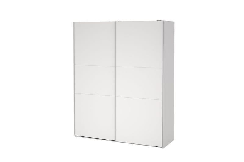 Takeru Garderobe 179x221 cm - Hvid - Opbevaring - Tøjopbevaring - Garderobeskabe