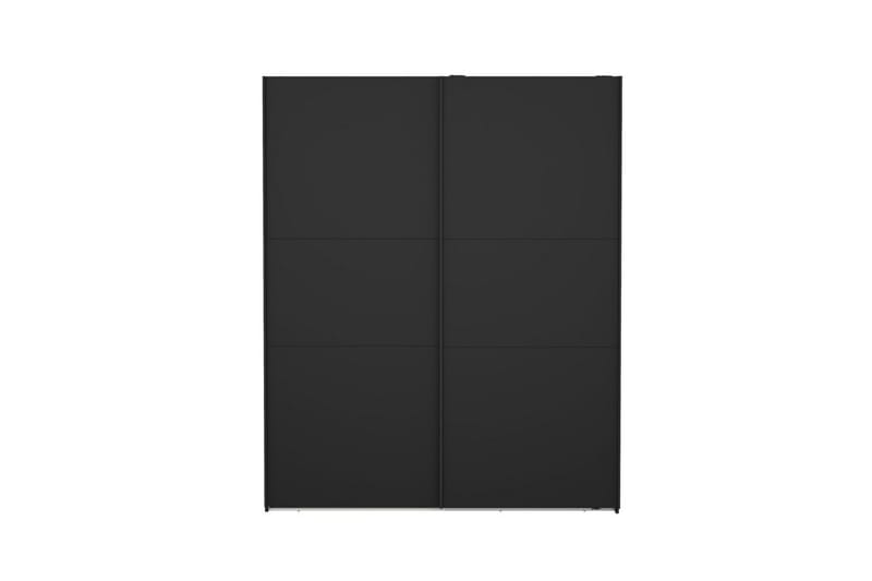 Takeru Garderobe 179x221 cm - Sort - Opbevaring - Tøjopbevaring - Garderobeskabe