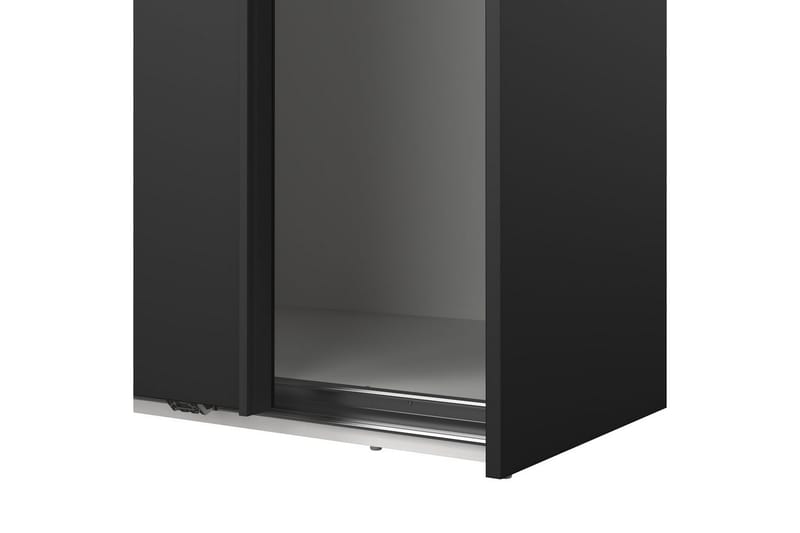 Takeru Garderobe 179x221 cm - Sort - Opbevaring - Tøjopbevaring - Garderobeskabe