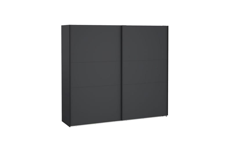 Takeru Garderobe 244x221 cm - Grå - Opbevaring - Tøjopbevaring - Garderobeskabe