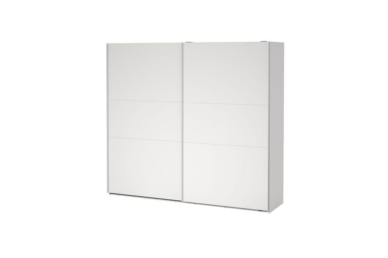 Takeru Garderobe 244x221 cm - Hvid - Opbevaring - Tøjopbevaring - Garderobeskabe