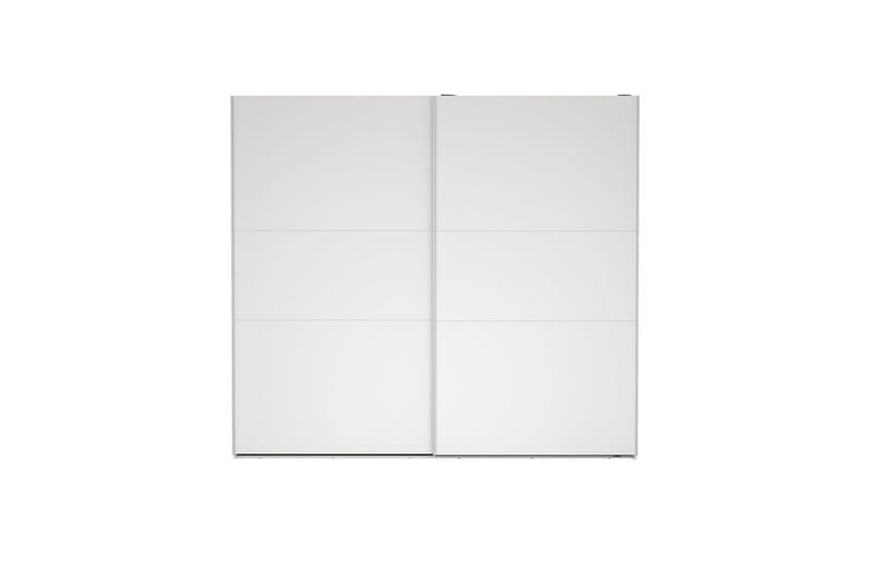 Takeru Garderobe 244x221 cm - Hvid - Opbevaring - Tøjopbevaring - Garderobeskabe
