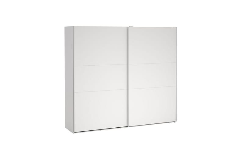 Takeru Garderobe 244x221 cm - Hvid - Opbevaring - Tøjopbevaring - Garderobeskabe