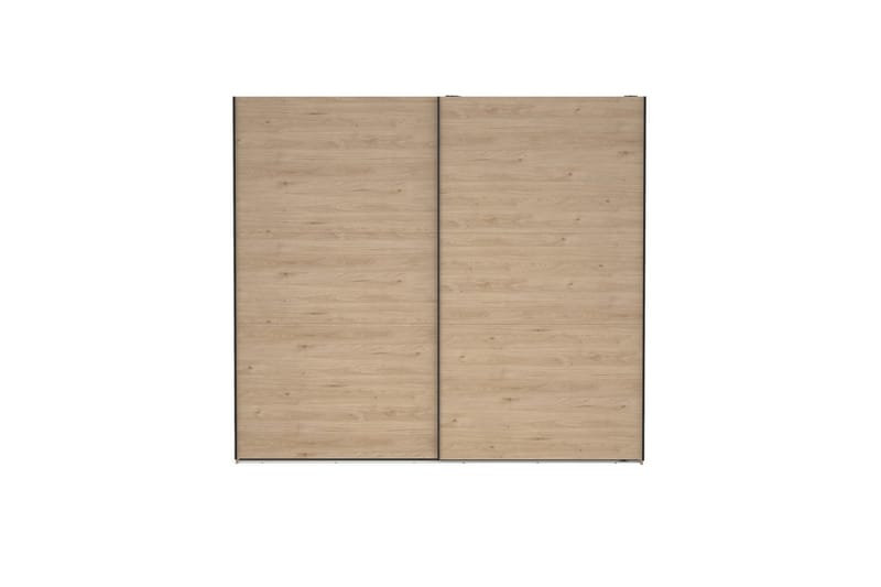 Takeru Garderobe 244x221 cm - Lysebrun - Opbevaring - Tøjopbevaring - Garderobeskabe
