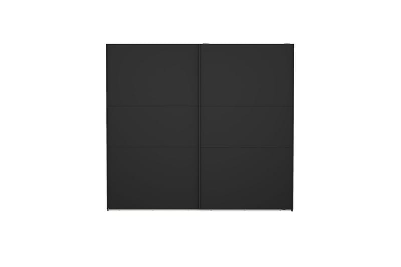 Takeru Garderobe 244x221 cm - Sort - Opbevaring - Tøjopbevaring - Garderobeskabe