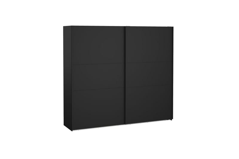 Takeru Garderobe 244x221 cm - Sort - Opbevaring - Tøjopbevaring - Garderobeskabe