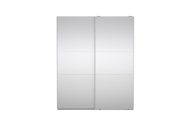 Takeru Garderobe med Spejl 179x220 cm - Hvid - Opbevaring - Tøjopbevaring - Garderobeskabe