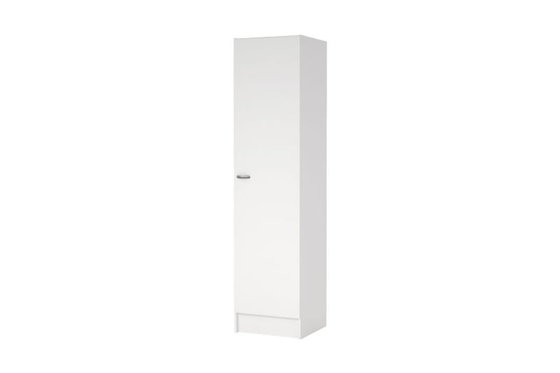 Talim Garderobskab 49x200 cm - Hvid - Opbevaring - Tøjopbevaring - Garderobeskabe - Garderobeskab & klædeskab