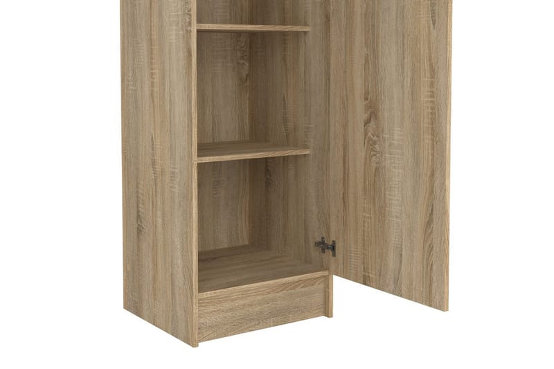 Talim Garderobskab 49x200 cm - Natur - Opbevaring - Tøjopbevaring - Garderobeskabe - Garderobeskab & klædeskab