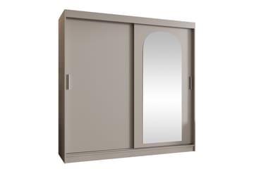 Tallmo Garderobe Med Spejl 200x200 cm