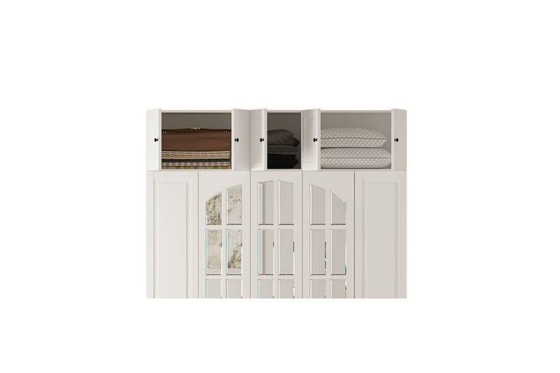 Talren Garderobe 175x210 cm - Mat Hvid - Opbevaring - Tøjopbevaring - Garderobeskabe - Garderobeskab & klædeskab