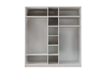 Talren Garderobe 175x240 cm - Mat Hvid - Opbevaring - Tøjopbevaring - Garderobeskabe - Garderobeskab & klædeskab
