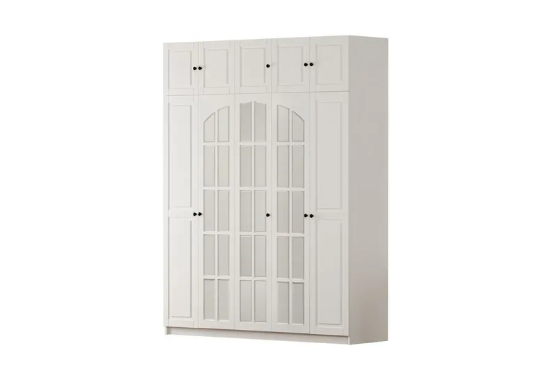 Talren Garderobe 175x240 cm - Mat Hvid - Opbevaring - Tøjopbevaring - Garderobeskabe - Garderobeskab & klædeskab