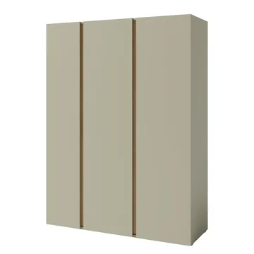Travic Garderobeskab 145 cm - Opbevaring - Tøjopbevaring - Garderobeskabe