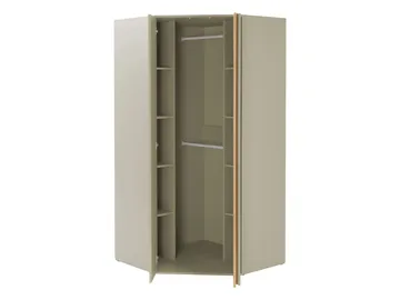 Travic Garderobeskab 95 cm - Opbevaring - Tøjopbevaring - Garderobeskabe - Hjørnegarderobe