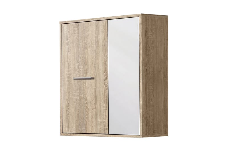 Turino vægskab 60x67 cm - Hvid - Opbevaring - Tøjopbevaring - Garderobeskabe