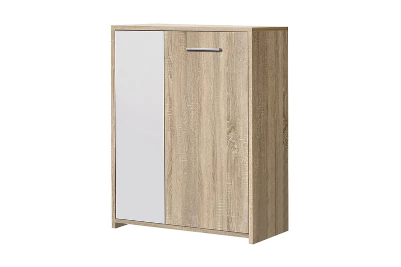 Turino vægskab 60x67 cm - Hvid - Opbevaring - Tøjopbevaring - Garderobeskabe