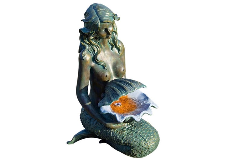 Ubbink vandfigur OSLO bronzefarvet og irgrøn - Have - Udendørs miljø - Havedekoration - Damme & springvand