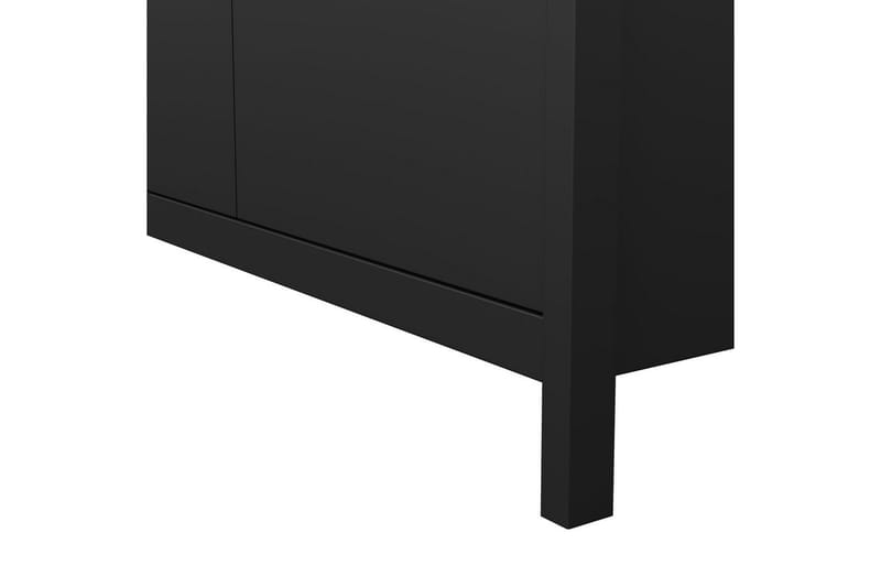 Vallvidera Garderobe 102,3x199 cm - Sort - Opbevaring - Tøjopbevaring - Garderobeskabe