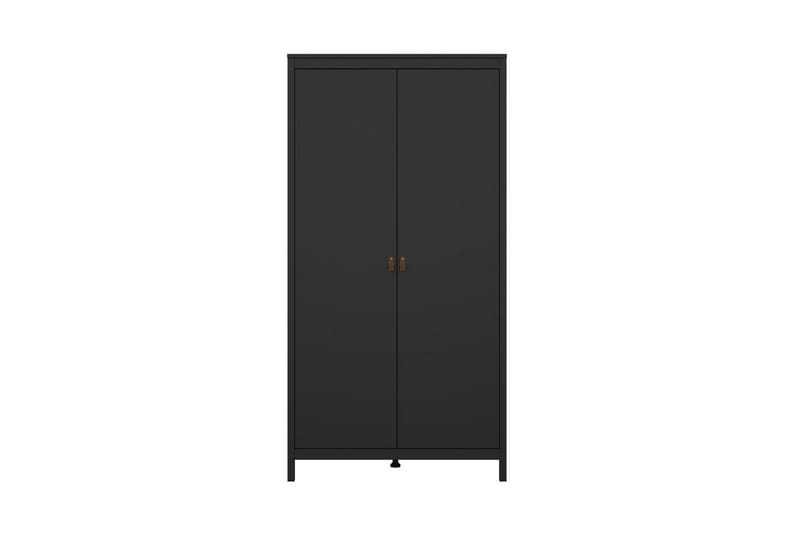 Vallvidera Garderobe 102,3x199 cm - Sort - Opbevaring - Tøjopbevaring - Garderobeskabe