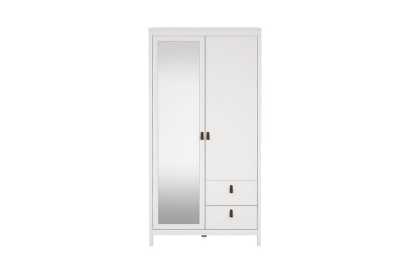 Vallvidera Garderobe 102x199 cm - Hvid - Opbevaring - Tøjopbevaring - Garderobeskabe