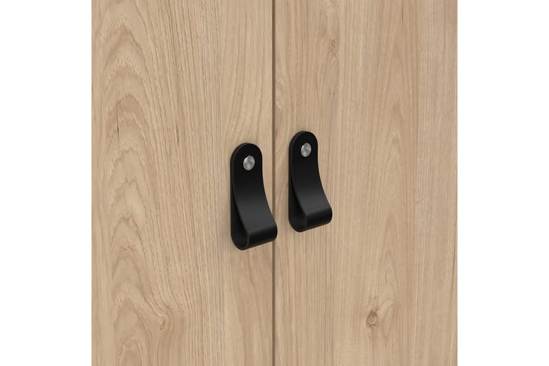 Vallvidera Garderobe 102x199 cm - Lysebrun - Opbevaring - Tøjopbevaring - Garderobeskabe