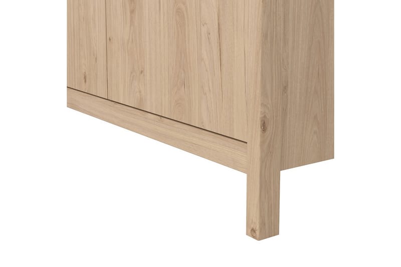 Vallvidera Garderobe 102x199 cm - Lysebrun - Opbevaring - Tøjopbevaring - Garderobeskabe
