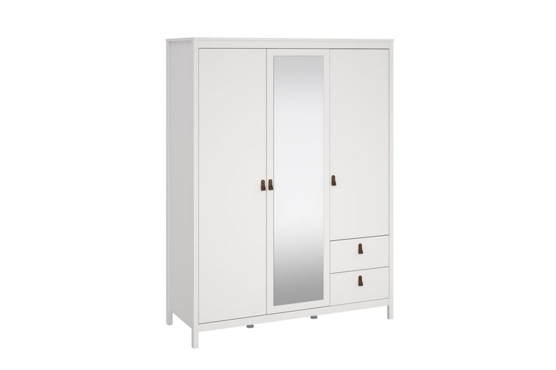 Vallvidera Garderobe 150x199 cm - Hvid - Opbevaring - Tøjopbevaring - Garderobeskabe