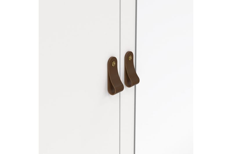 Vallvidera Garderobe 150x199 cm - Hvid - Opbevaring - Tøjopbevaring - Garderobeskabe