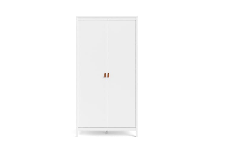 Vallvidera Garderobe 58x102 cm - Hvid/Natur - Opbevaring - Tøjopbevaring - Garderobeskabe