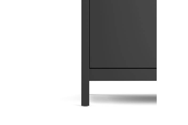 Vallvidera Garderobe 58x102 cm - Sort/Natur - Opbevaring - Tøjopbevaring - Garderobeskabe