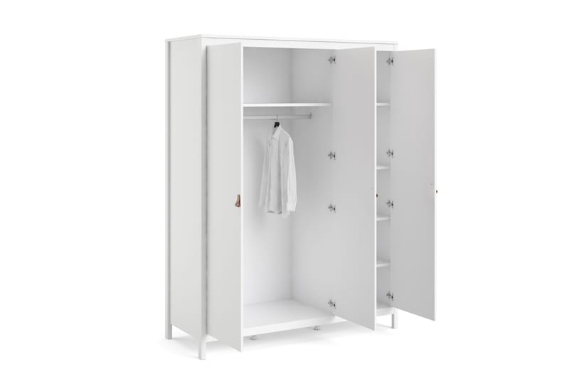 Vallvidera Garderobe 58x150 cm - Hvid - Opbevaring - Tøjopbevaring - Garderobeskabe