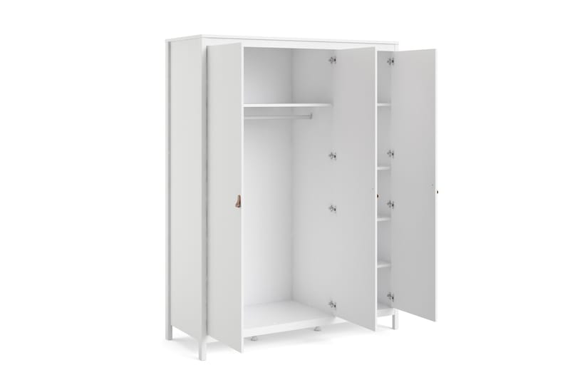 Vallvidera Garderobe 58x150 cm - Hvid - Opbevaring - Tøjopbevaring - Garderobeskabe