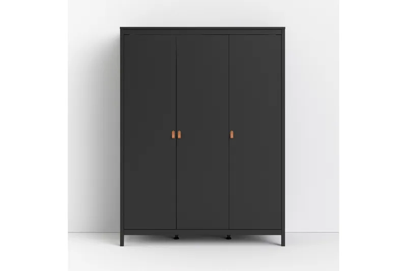 Vallvidera Garderobe 58x150 cm - Sort - Opbevaring - Tøjopbevaring - Garderobeskabe