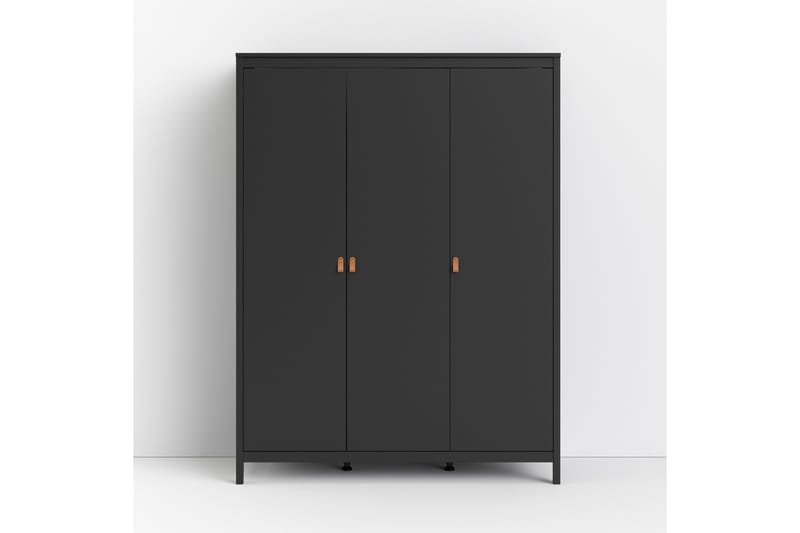 Vallvidera Garderobe 58x150 cm - Sort - Opbevaring - Tøjopbevaring - Garderobeskabe